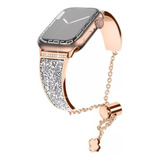 Correa De Metal Para Mujer Para Apl Watch 7 6 Se