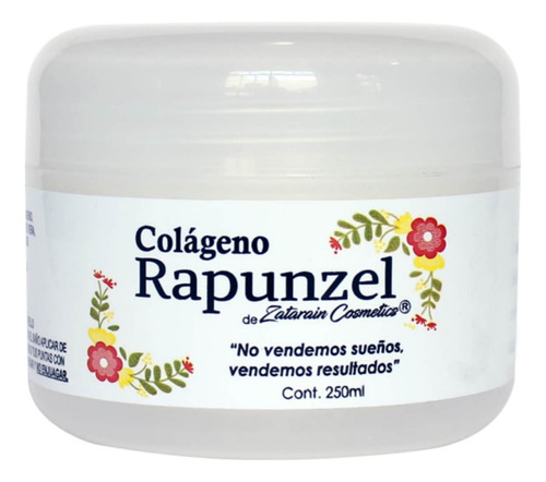 Crema De Colágeno Cabello Rapunzel Zatarain 250 G