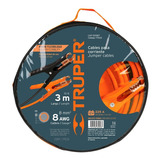 Cables Pasa Corriente 3 M, 225 A, 8 Awg, Con Funda, Truper