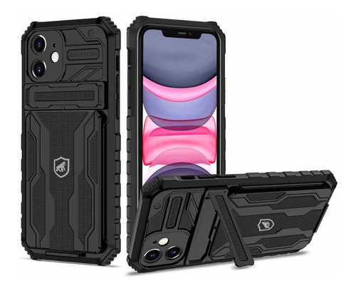 Capa Guardian Para iPhone 11 - Preta - Gshield