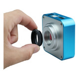 Adaptador Rosca Para Câmera Microscópio Trinocular