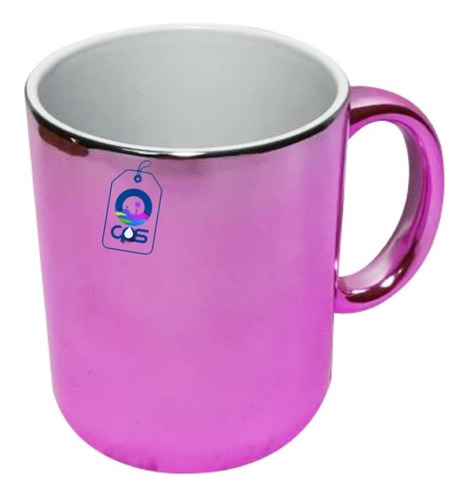 Taza Metalica 11oz Calidad A Para Sublimar 12 Piezas