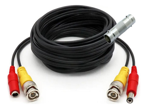 Cable Siames Coaxial 5 Metro Para Camara Cctv Video Voltaje