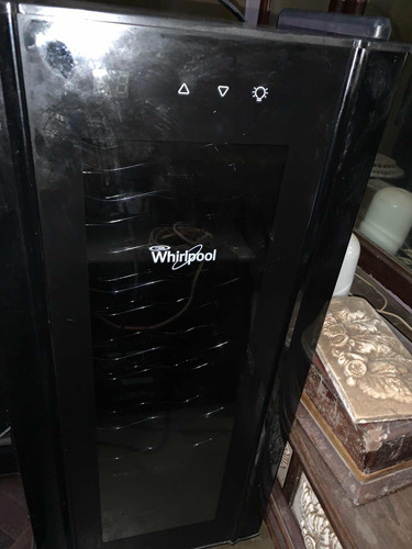 Cava De Vinos Whirlpool 12 Botellas Negro Wzc12a