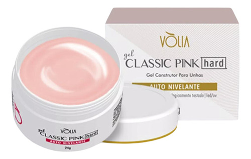 Gel Classic Pink Hard Volia Led/uv - 24g