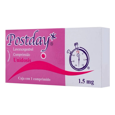 Postday Comprimido 1,5 Mg, 1 Comprimido | MercadoLibre