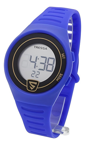 Reloj Tressa Nox Unisex Digital Crono Alarma Wr Luz 12/24 Hs