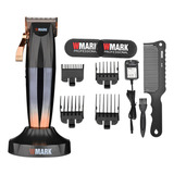 Kit Maquina De Corte Cabelo Wmark Ng 222 + Base Carregadora