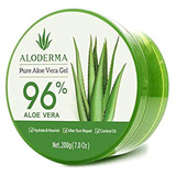 Aloderma Gel Orgánico Puro De Aloe Vera Hecho Con 96 % De Al