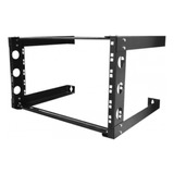 Open Rack Parede 19 6ux350mm Preto Sawabox