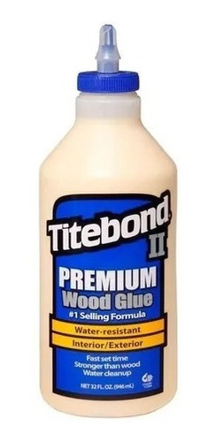 Cola Titebond Premium 2 946ml Especial Luthieria Marcenaria