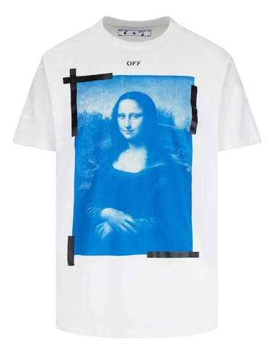 Playera Off White Original Mona Lisa White 