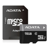 Memoria Adata Micro Sd Sdhc 16gb Clase 10 Uhs-i Adaptado Sd