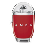 Exprimidor De Cítricos Smeg, Color Rojo, Potencia 70w