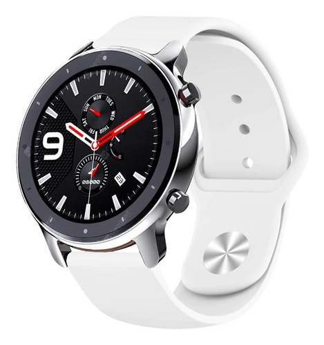 Correa Deportiva Lisa Premium Para Amazfit Gtr 47mm