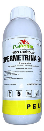 Cipermetrina 200  Para Cucarachas E Insectos  950 Ml