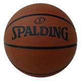 Balon Basquetball Spalding Basic Sz7 Cafe Color Marrón Oscuro