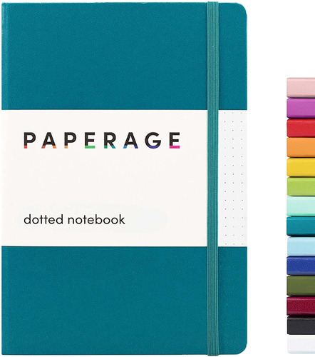Paperage Dotted Journal Notebook Cubierta Dura Mediana ...