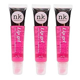 3 Paquetes De Chicles De Gel De Labios Nicka K