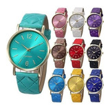 Yunanwa 10 Pack Mujeres Hombres Relojes De Platino Unisex