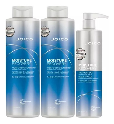 Kit Joico Moisture Recovery Sh 1000ml Cond 1000ml  Msc 500ml