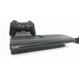 Playstation 3 Ps3 Super Slim Semi Novo + Controle + Cabos + Garantia