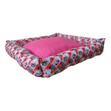 Cama Caminha Para Perros De Tamaño Mediano/grande, Color Azul 04