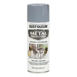 Pintura Aerosol Antióxido Metal Protection 340 Gr Rust Oleum Color Gris Humo Brillante