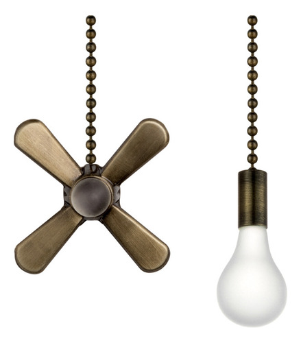 Ventilador De Techo Pull Chain Lighting Vintage