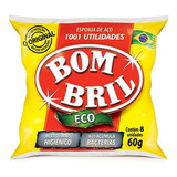 Esponja De Aço Bombril 1001 Utilidades 8 Unidades 