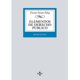 Elementos De Derecho Pãâºblico, De Escuín Palop, Vicente. Editorial Tecnos, Tapa Blanda En Español