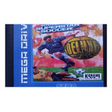 International Super Star Soccer Deluxe Sega Genesis Repro