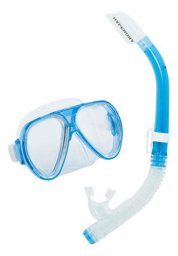 Kit Máscara/snorkel Uc-2546 Y Aletas Liberator Tusa 