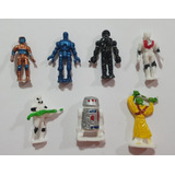 7 Figuras Vintage Micro Machines De Star Wars Bootleg 