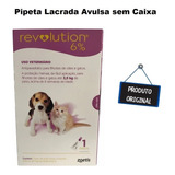 Anti Pulgas Revolution Filhote 15 Mg Ate 2,6 Kg Com 1 Pipeta