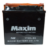 Bateria Maxim Ytx9l-bs Para Moto Ram