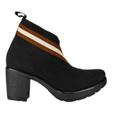 Zapato Botin Para Dama Mayte Tribal San Miguel Shoes