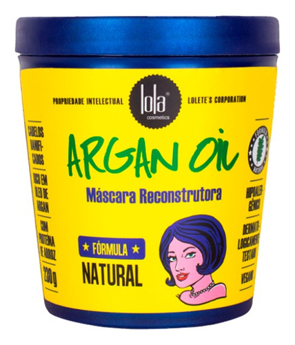 Lola Argán Oil Mascara Reconstructora 230g