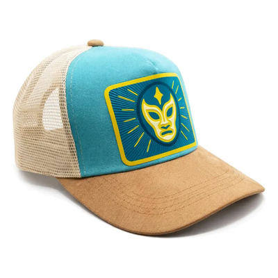 Gorra Knite Luchas Aquafight Trucker Lucha Libre Azul Un Lisa | Meses sin interés