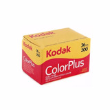 Rollo 36 Fotos 200 Asas Kodak Color Plus Analógico Original