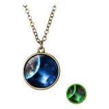 Collar Nebulosa  Universo Galaxia  Luna Planetas Luminosos