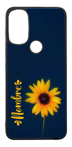 Funda Girasol Personalizado Nombre G52 / G42 / G71 5g / G53