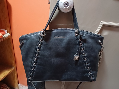 Bolsa Michael Kors Negra Piel Original 