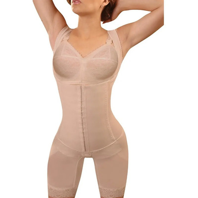 Body Reforzado Modelador Marca Kisha Color Beige Talla Xs | Meses sin interés