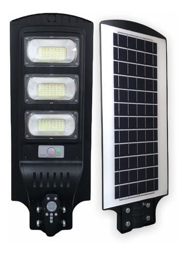 Lámpara Led Solar Alumbrado Público 90w Flujo Contínuo