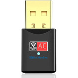 Adaptador Wifi Usb Blueshadow Doble Banda 2.4g 5g Mini Wi-fi