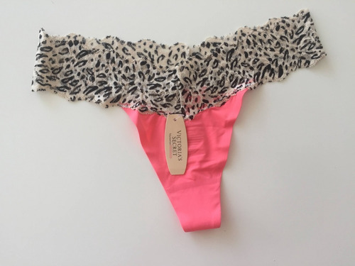 Panties Victoria´s Secret Tanga Con Cintura De Animal Print