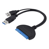 Adaptador Usb Dual A Sata Ssd Hdd