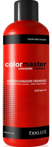 Fidelité - Colormaster - Acondicionador Cremoso Ácido Ph 4,5