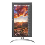 LG 27up850-w 27r Monitor Ips Uhd (3840 X 2160) Con Vesa Disp Color Silver